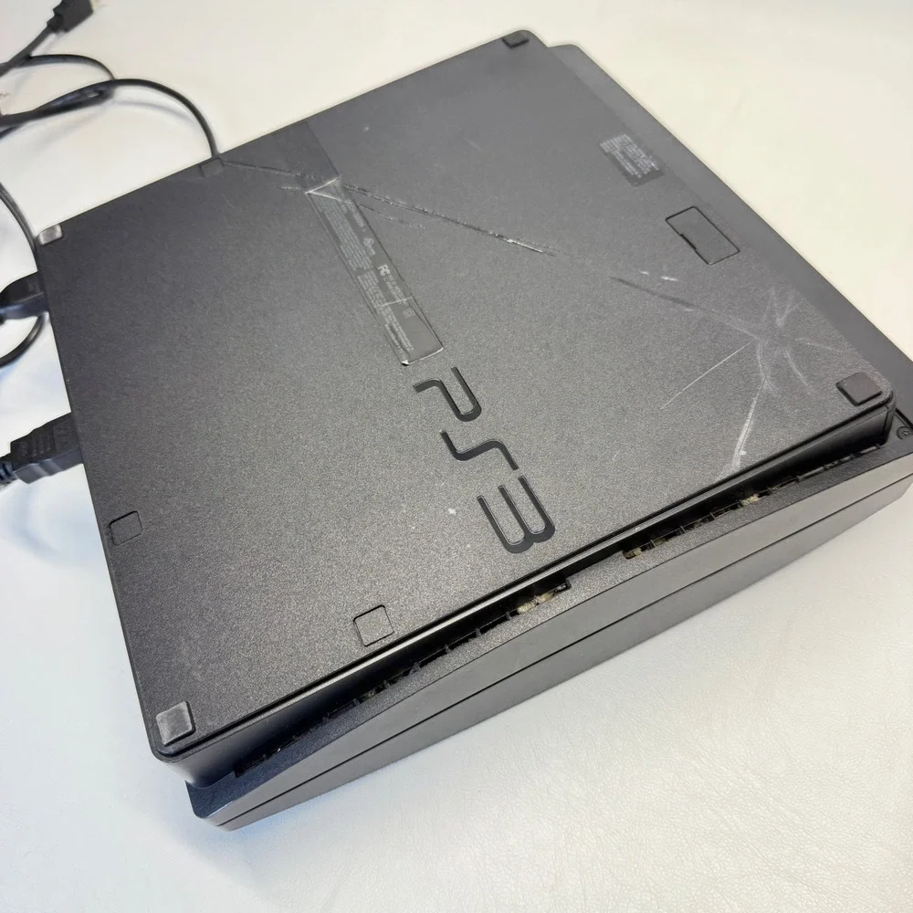 Sony PlayStation 3 PS3 Console Charcoal Black CECH-2501A Tested Works